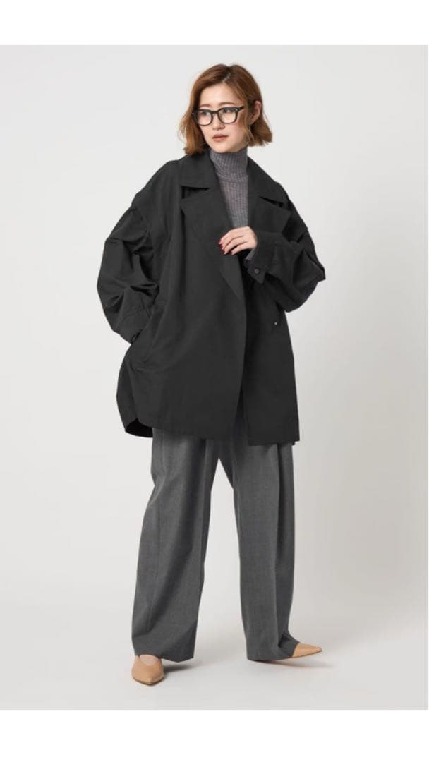 ＜conte＞ ミリタリー 2WAY ショートコート ユナイテッドアローズ