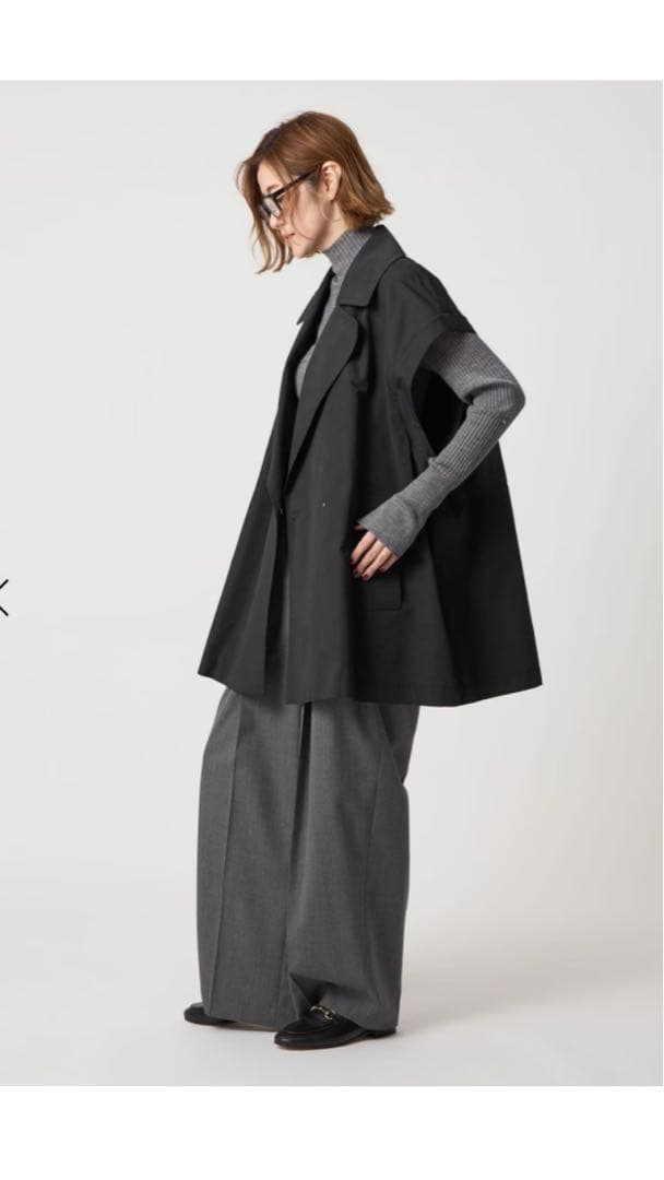 ＜conte＞ ミリタリー 2WAY ショートコート ユナイテッドアローズ