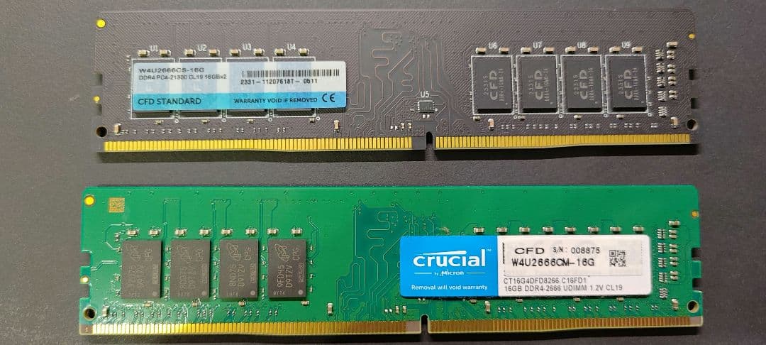 メモリ CFD 16GB×4 (64GB) DDR4-2666