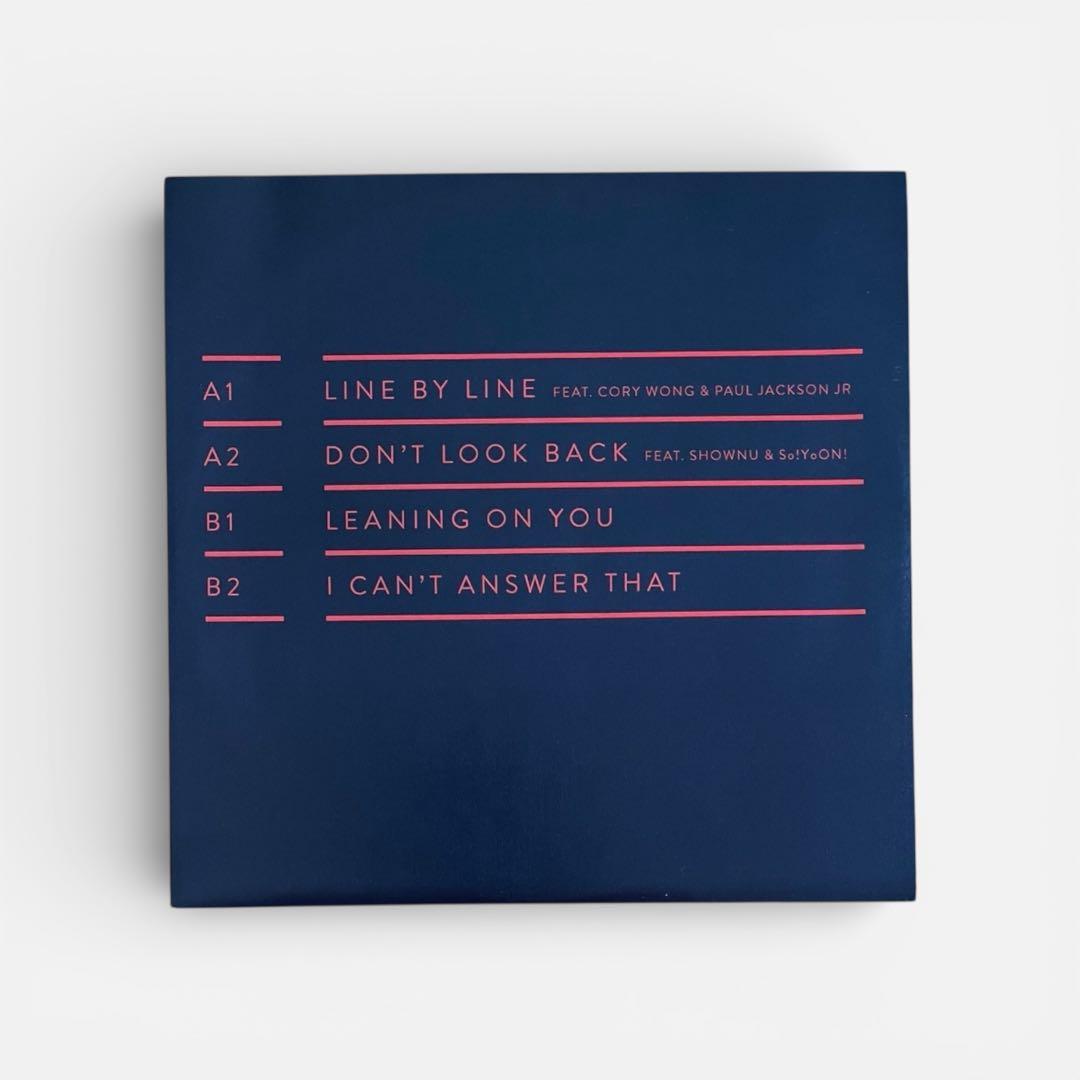 【12”】 PREP / LINE BY LINE (Red Vinyl)