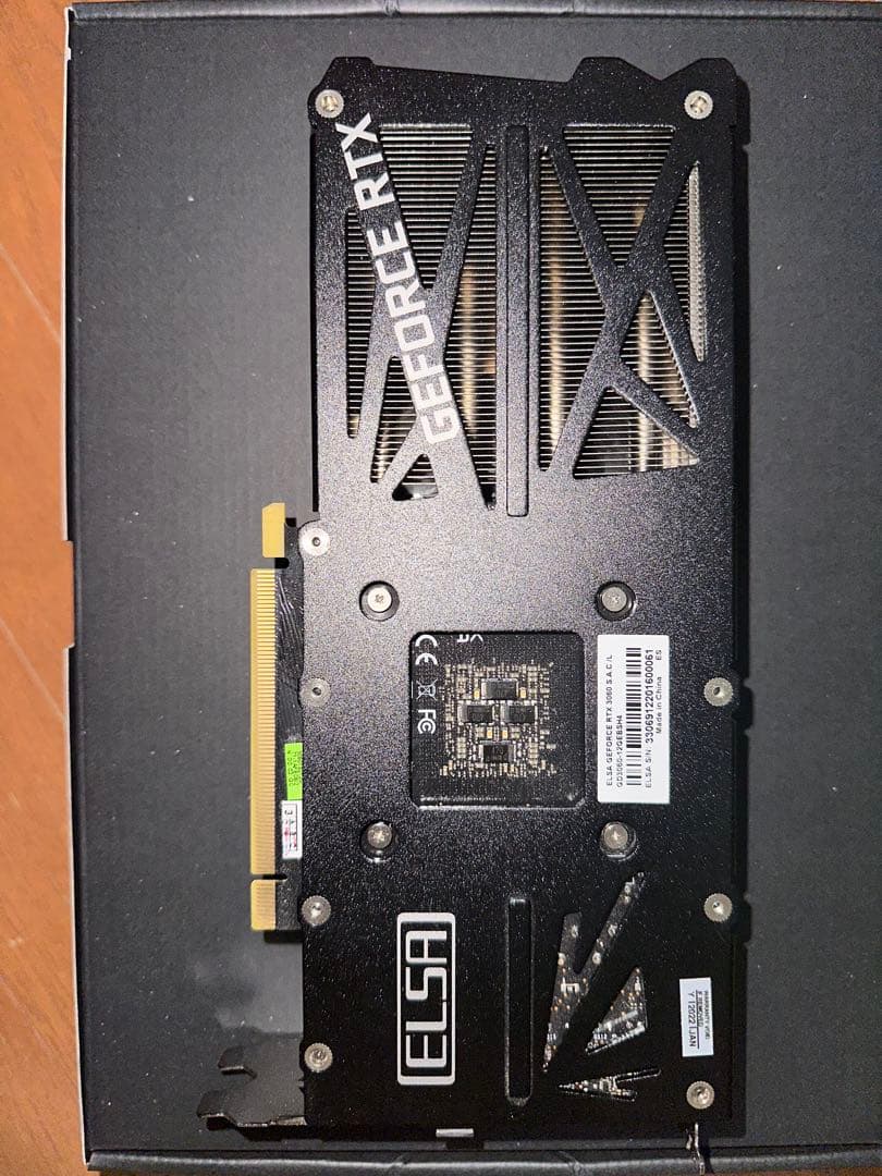 グラフィックボード・グラボ・ビデオカード ELSA GEFORCE RTX 3060 S.A.C/L 12GB