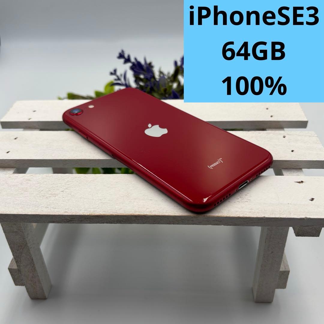 iPhone SE第3世代 64GB レッド 287
