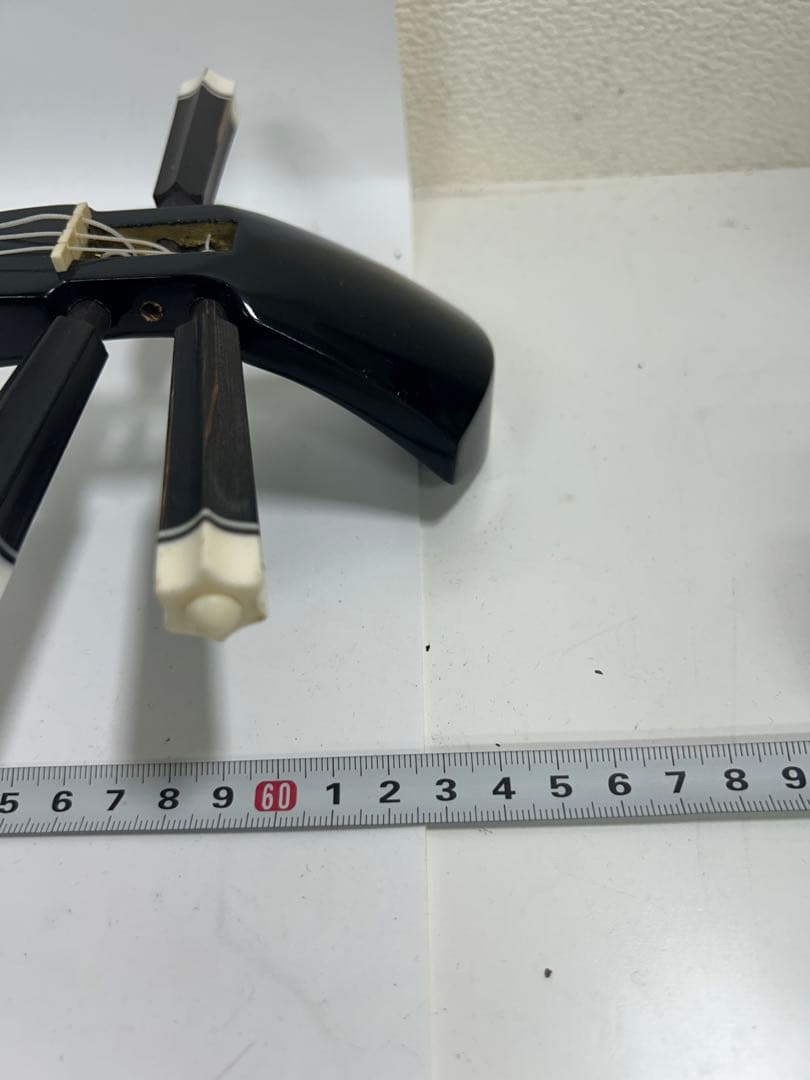 ① 沖縄三線 本蛇革 ケース付き 初心者 入門 蛇皮 本革