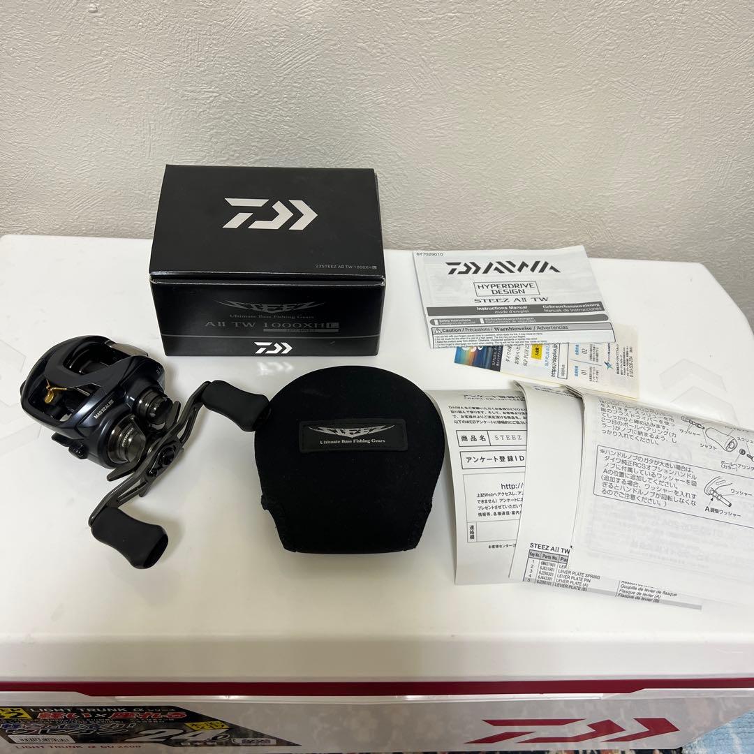 ダイワ スティーズ A2 1000XHL フィッシュマン ツララ シャウラ SV