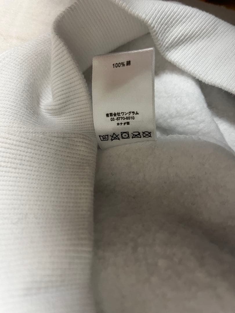 Supreme ホワイトパーカー Sサイズ