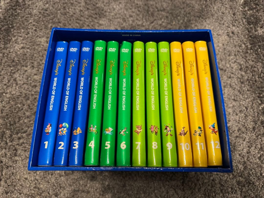 ディズニーDWE ストレートプレイ　DVD 1-12巻セット