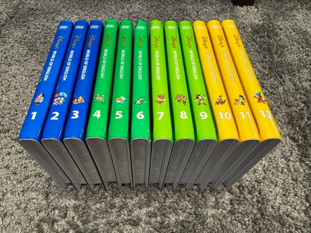 ディズニーDWE ストレートプレイ　DVD 1-12巻セット