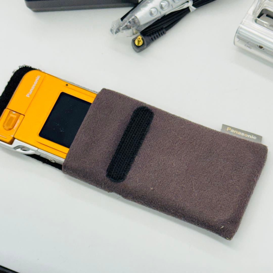 【動作OK/箱付】Panasonic D-snap SV-AS10 オレンジ