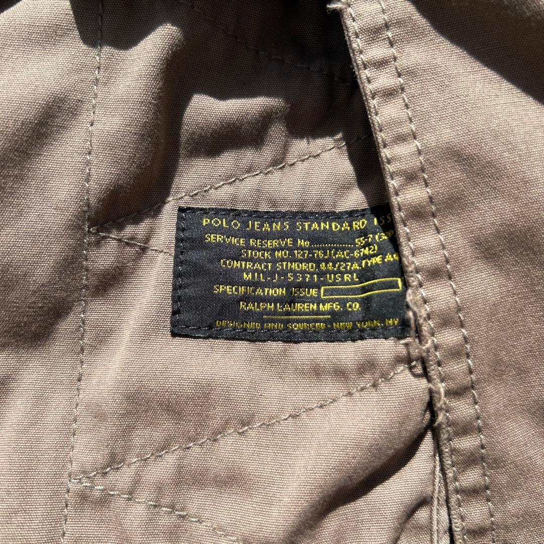 POLO JEANS ミリタリーサンプリング モッズコート M51 M65