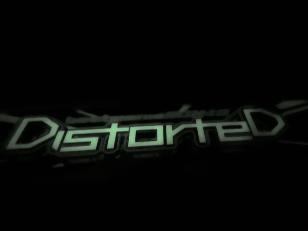 beatmania IIDX 13 DistorteD 筐体アクリルパネル