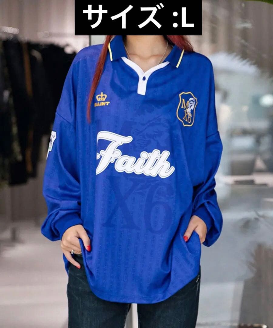 g*c様 SAINT Mxxxxxx Soccer Shirt Faith セン