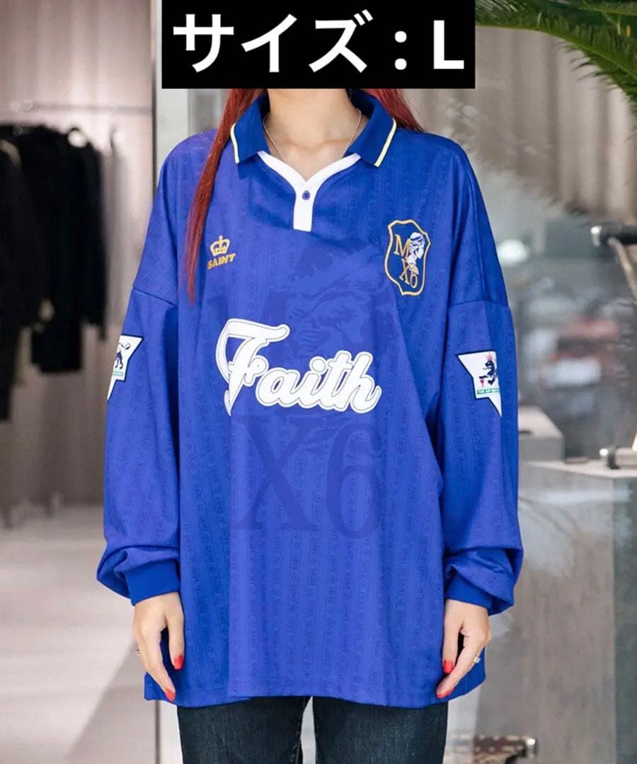 g*c様 SAINT Mxxxxxx Soccer Shirt Faith セン