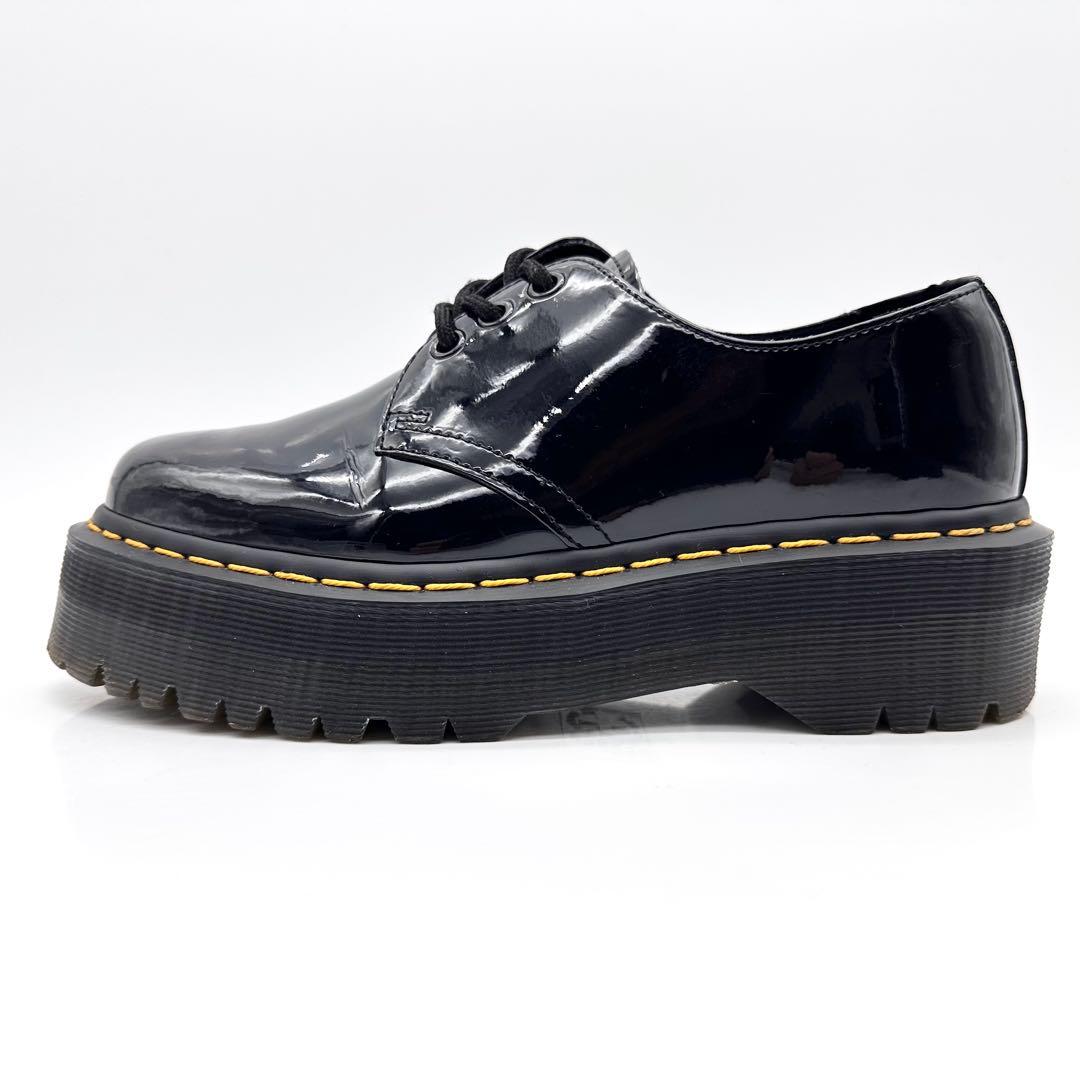 ドクターマーチン 1461 QUAD パテントレザー ダブルソール 厚底