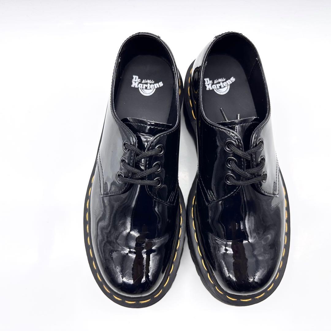 ドクターマーチン 1461 QUAD パテントレザー ダブルソール 厚底