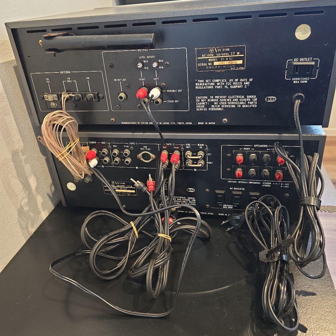 Victor オーディオ機器　2点セット