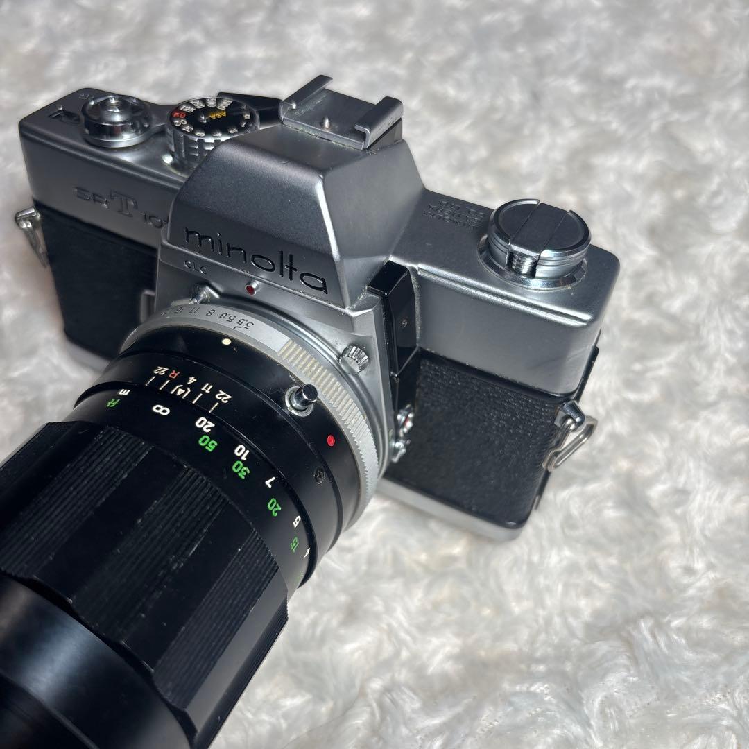 MINOLTA SRT101 ROKKOR-QD135mm F3.5セット