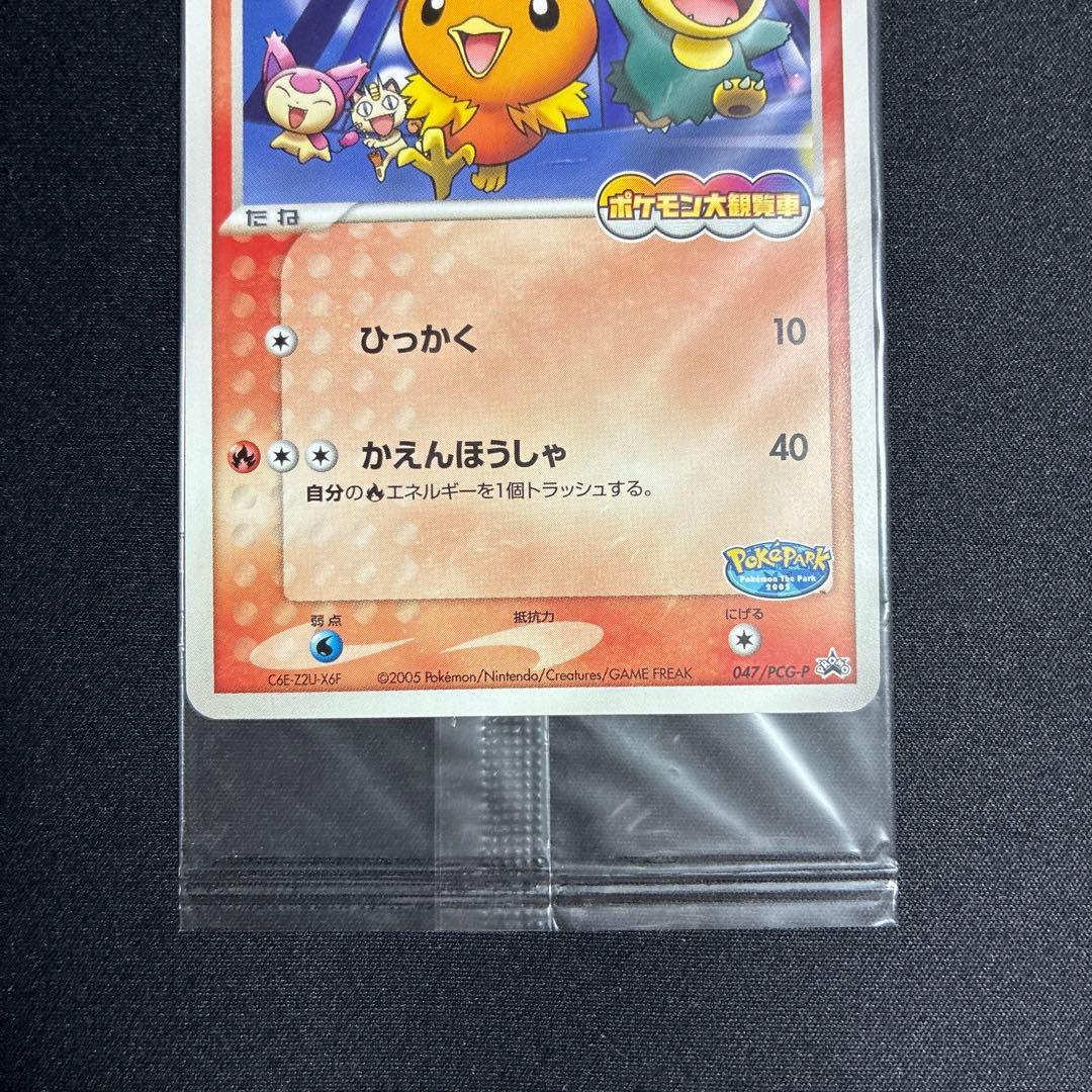 ポケパークのアチャモ　ポケモンカード　ポケパーク　プロモ　ポケカ