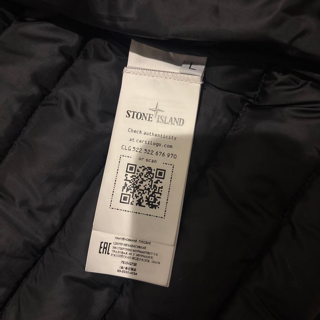 か*様 stone  Garment Dyed Down Jacke