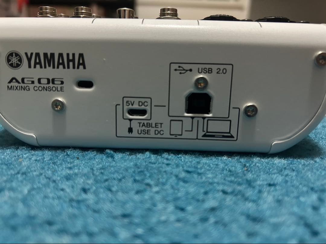 Yamaha AG06 USBオーディオインターフェース