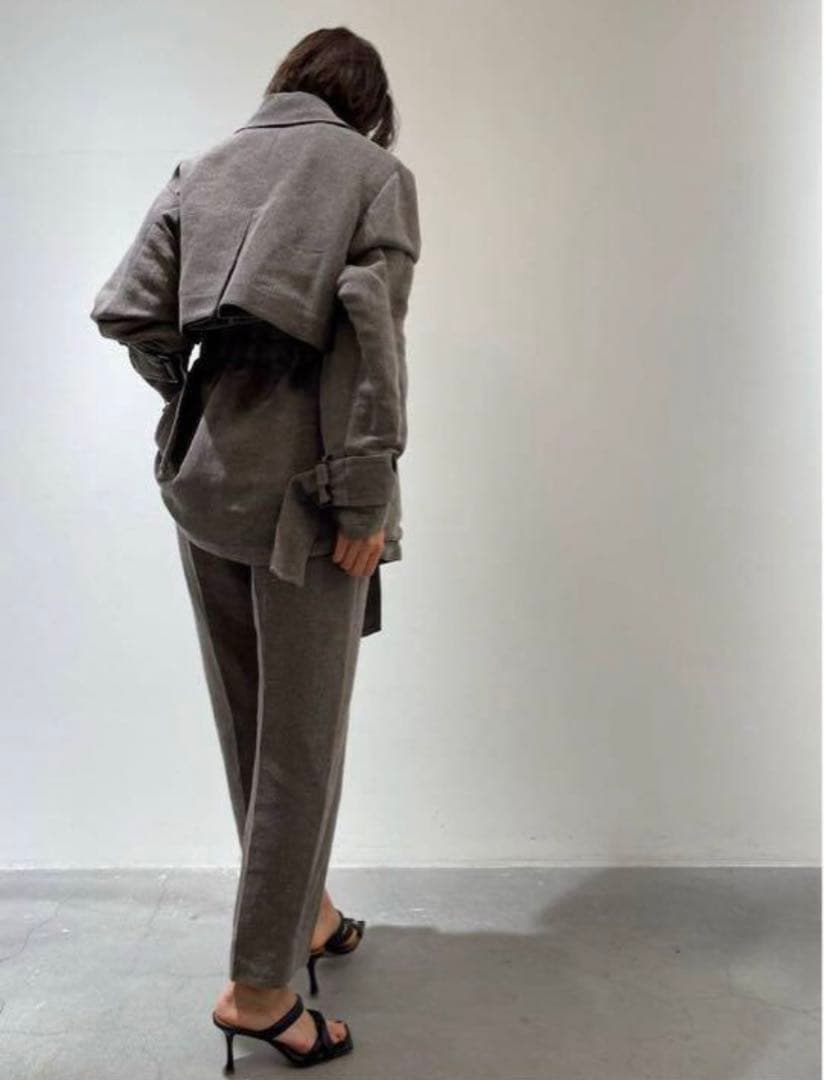 定価46200円 Chaos マラッカンパンツシルクサフィランリネン麻パンツ