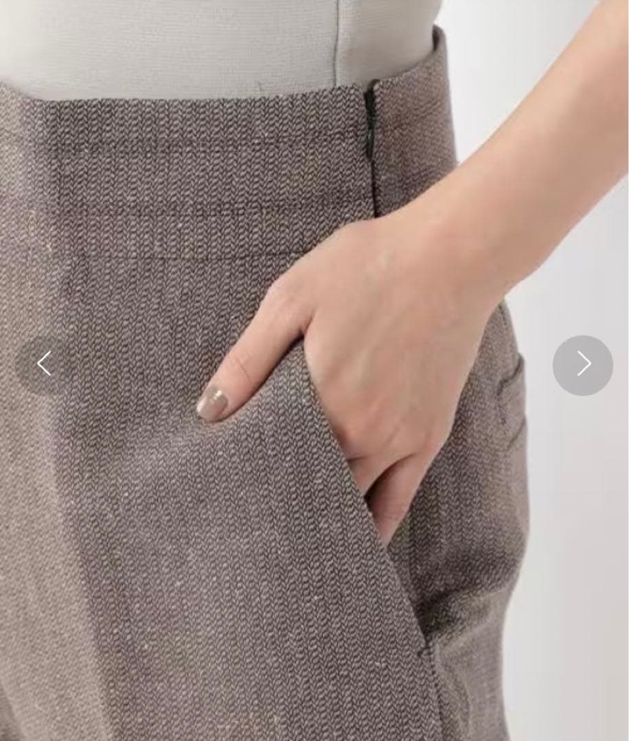 定価46200円 Chaos マラッカンパンツシルクサフィランリネン麻パンツ