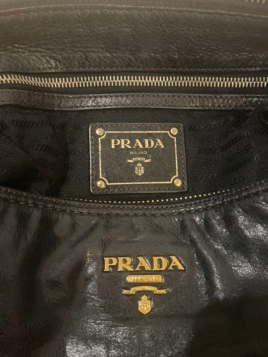 プラダ/SECCHIELLO IN PELLE GLACE'CALE