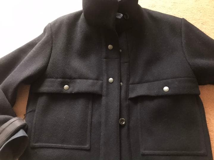 再々値下げ♪【MHL 】DENSE WOOL MELTONショートコート