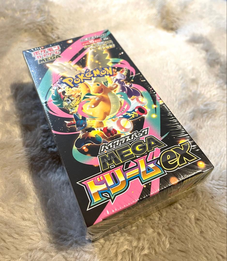 ポケモンカードゲーム MEGA ドリームex1BOX 新品未開封品シュリンク付き