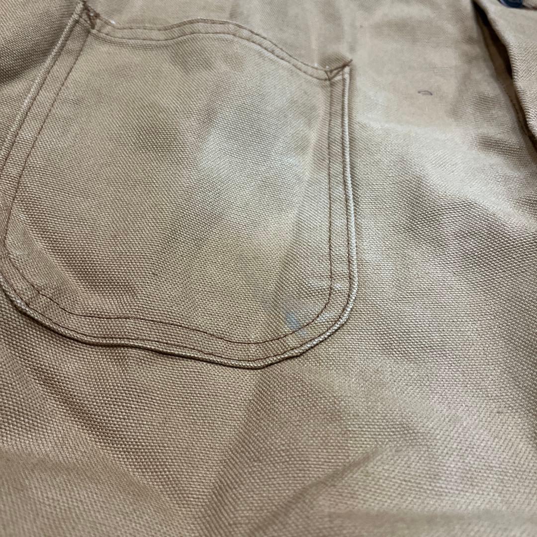 激フェード！唯一無二90sディッキーズ　ブランケット付きダックカバーオール