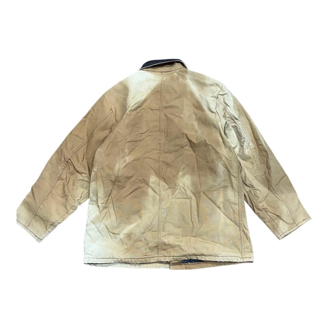 激フェード！唯一無二90sディッキーズ　ブランケット付きダックカバーオール