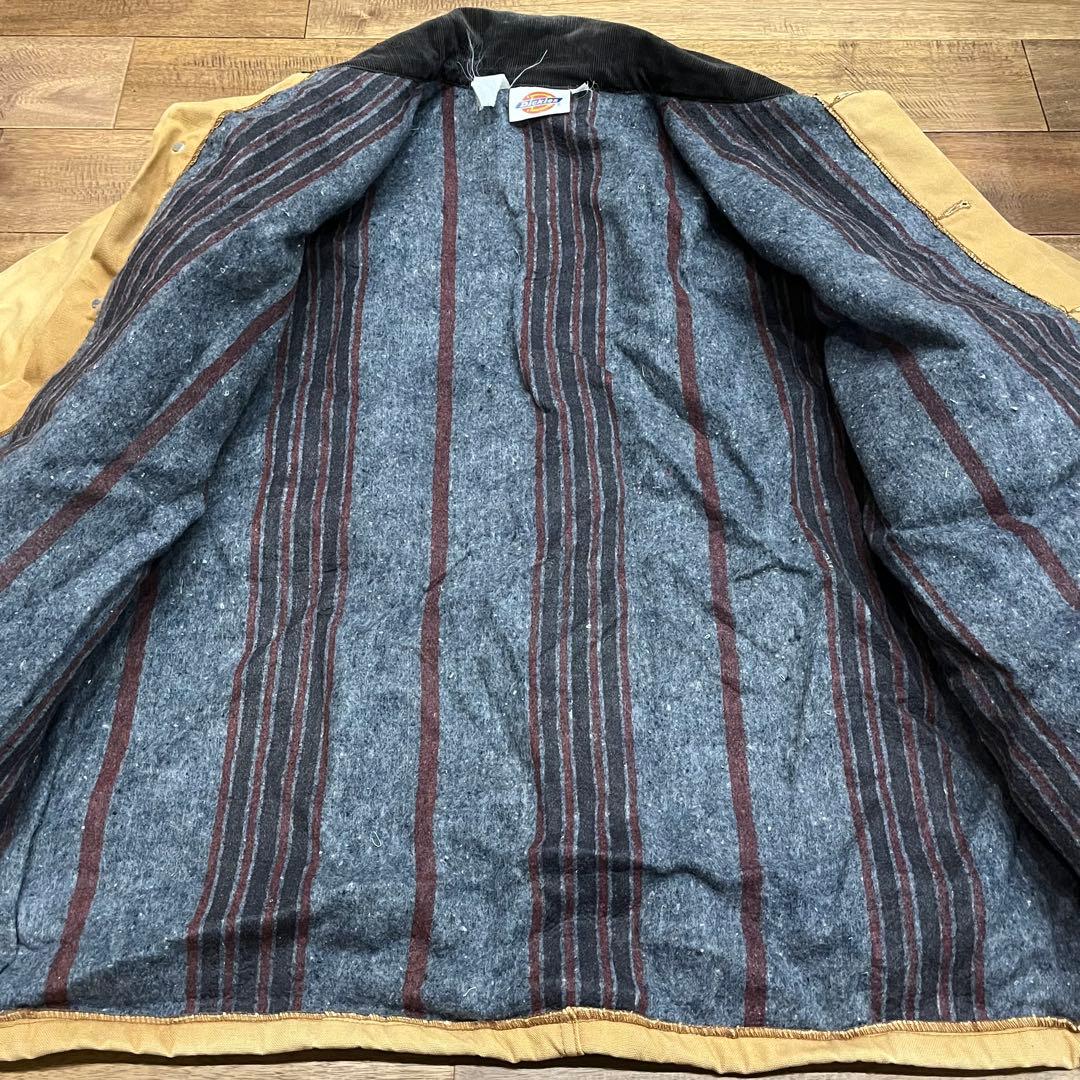 激フェード！唯一無二90sディッキーズ　ブランケット付きダックカバーオール