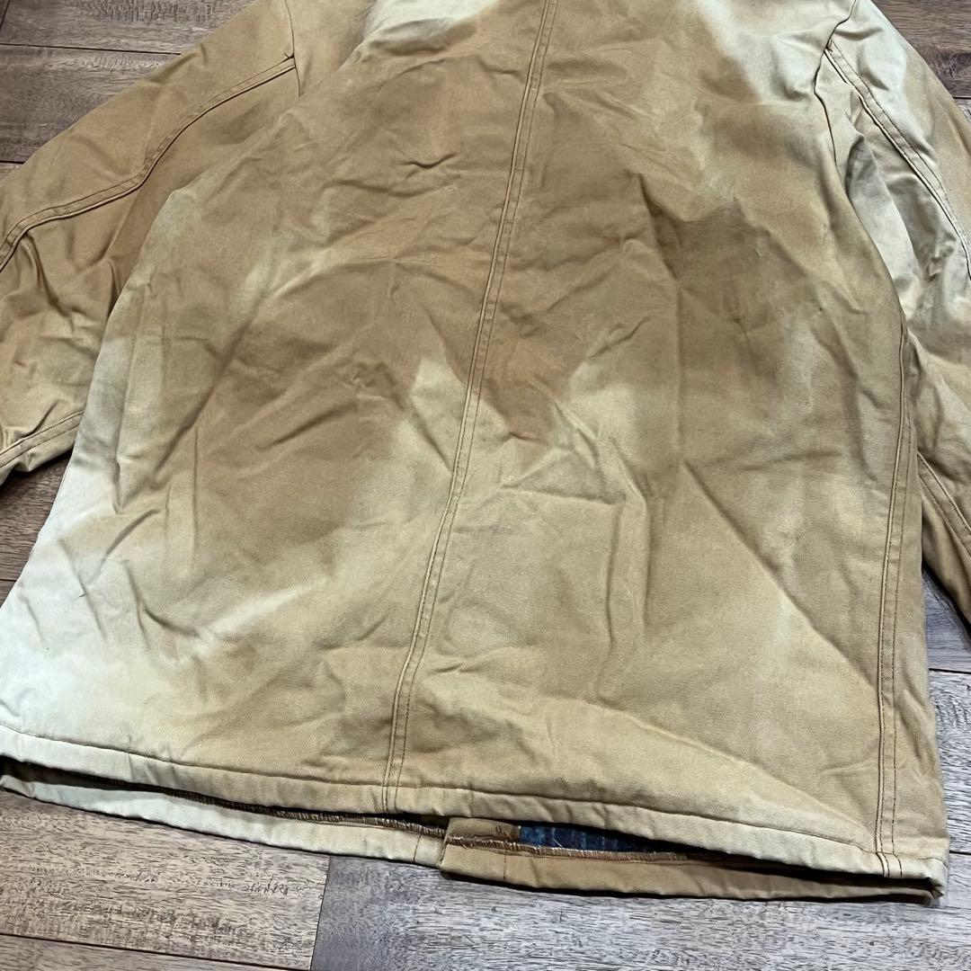 激フェード！唯一無二90sディッキーズ　ブランケット付きダックカバーオール