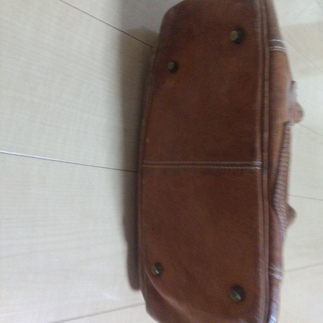 希少！ スカルジーンズ パンツデザイン レザー ボストンバッグ