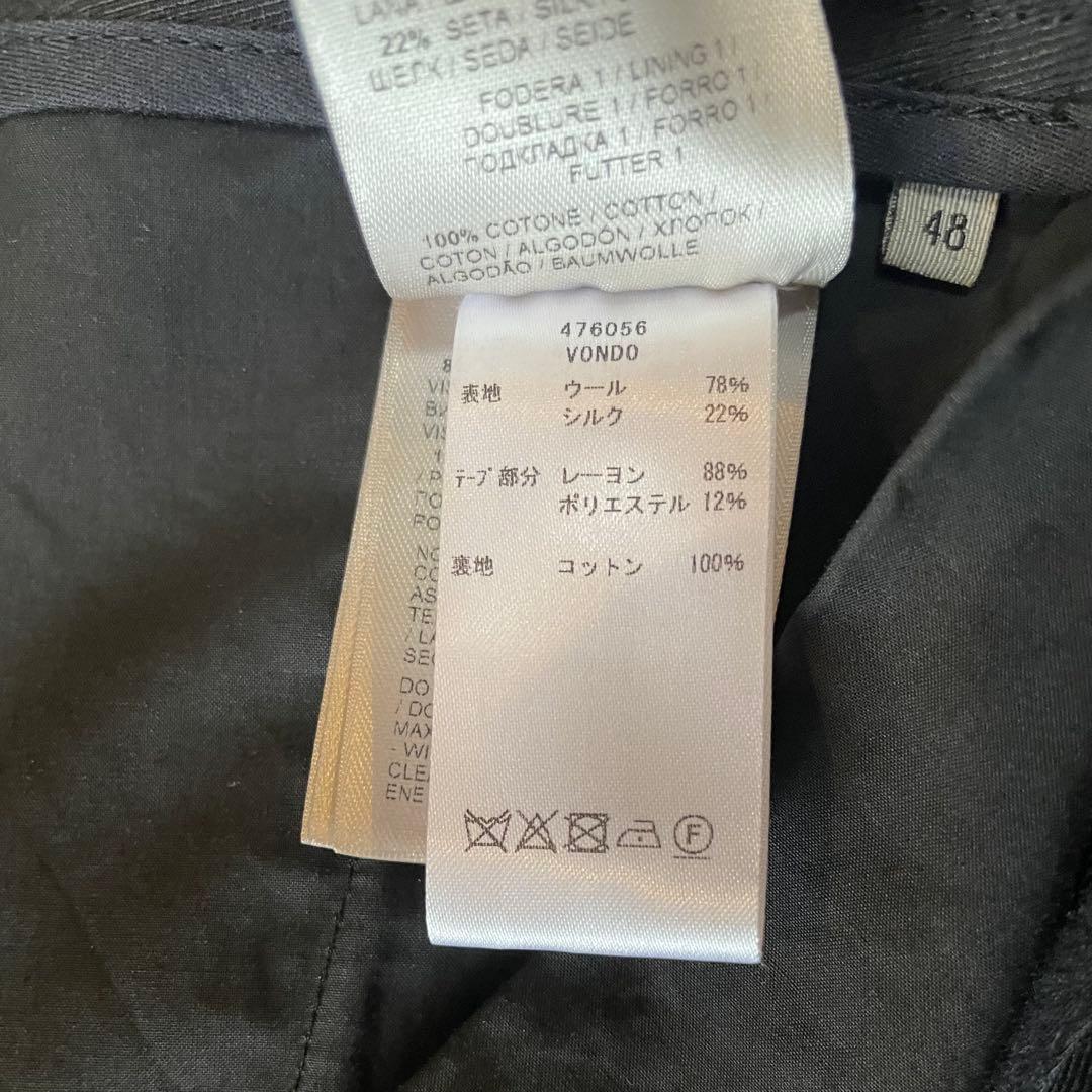 パンツ BOTTEGA VENETA WOOL SILK SLACKS