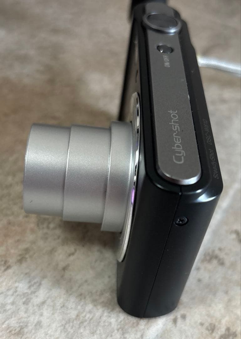 SONY デジタルカメラ Cyber-shot ブラック DSC-W810