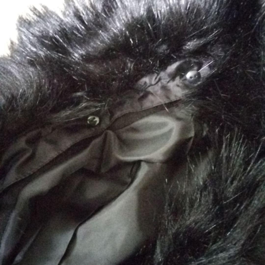  PARTY ファー付きポンチョコート