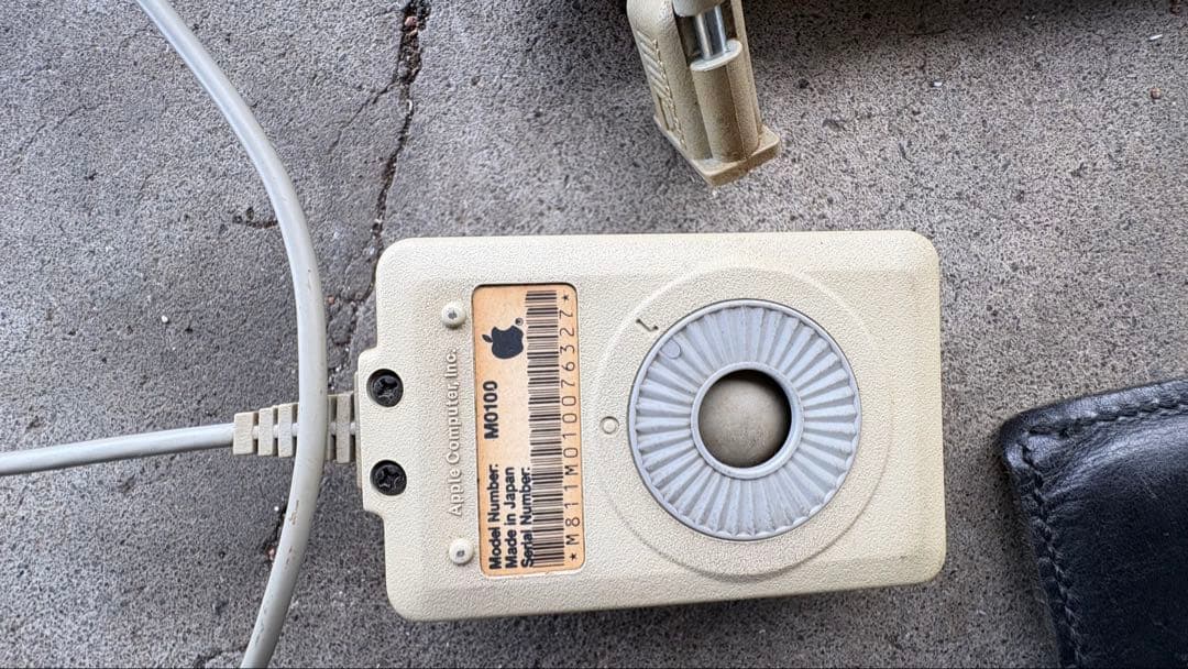 Macintosh Plus M0001A 起動確認済み