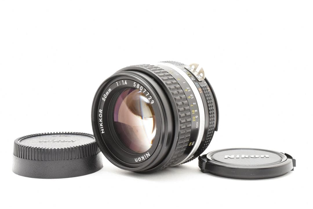 超美品 NIKON ニコン AI-S NIKKOR 50mm F1.4 B422
