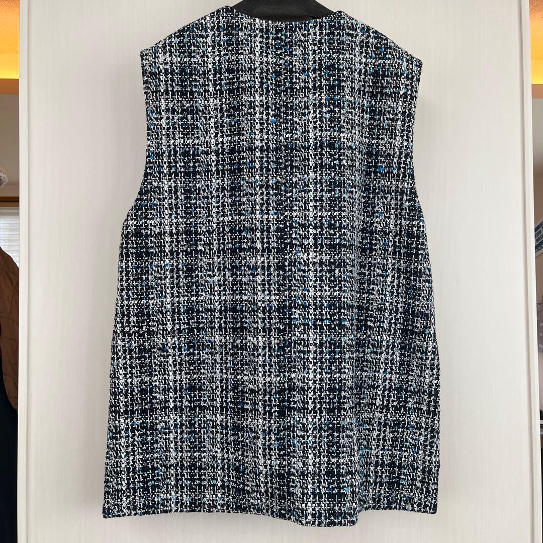 ⭐︎専用出品⭐︎アドーア ファンシーツイードジレ　美品