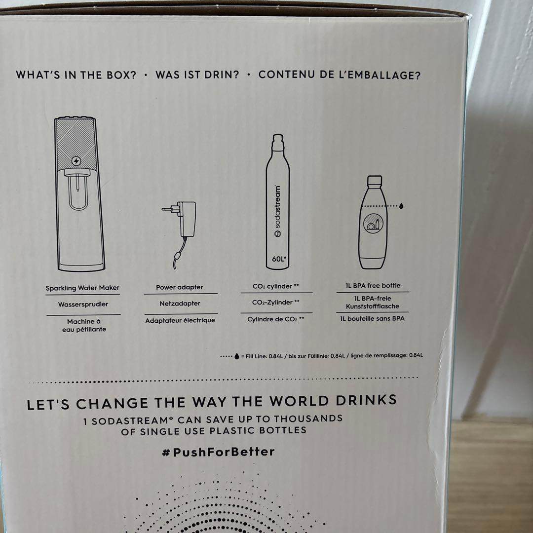 未使用SodaStream E-TERRA 自動炭酸水メーカー