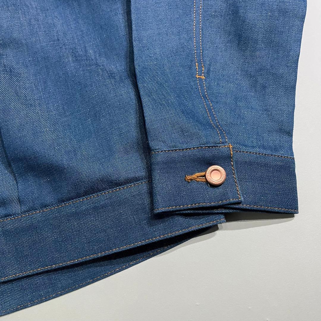 ジャケット・アウター N.HOOLYWOOD no collar chambray jacket