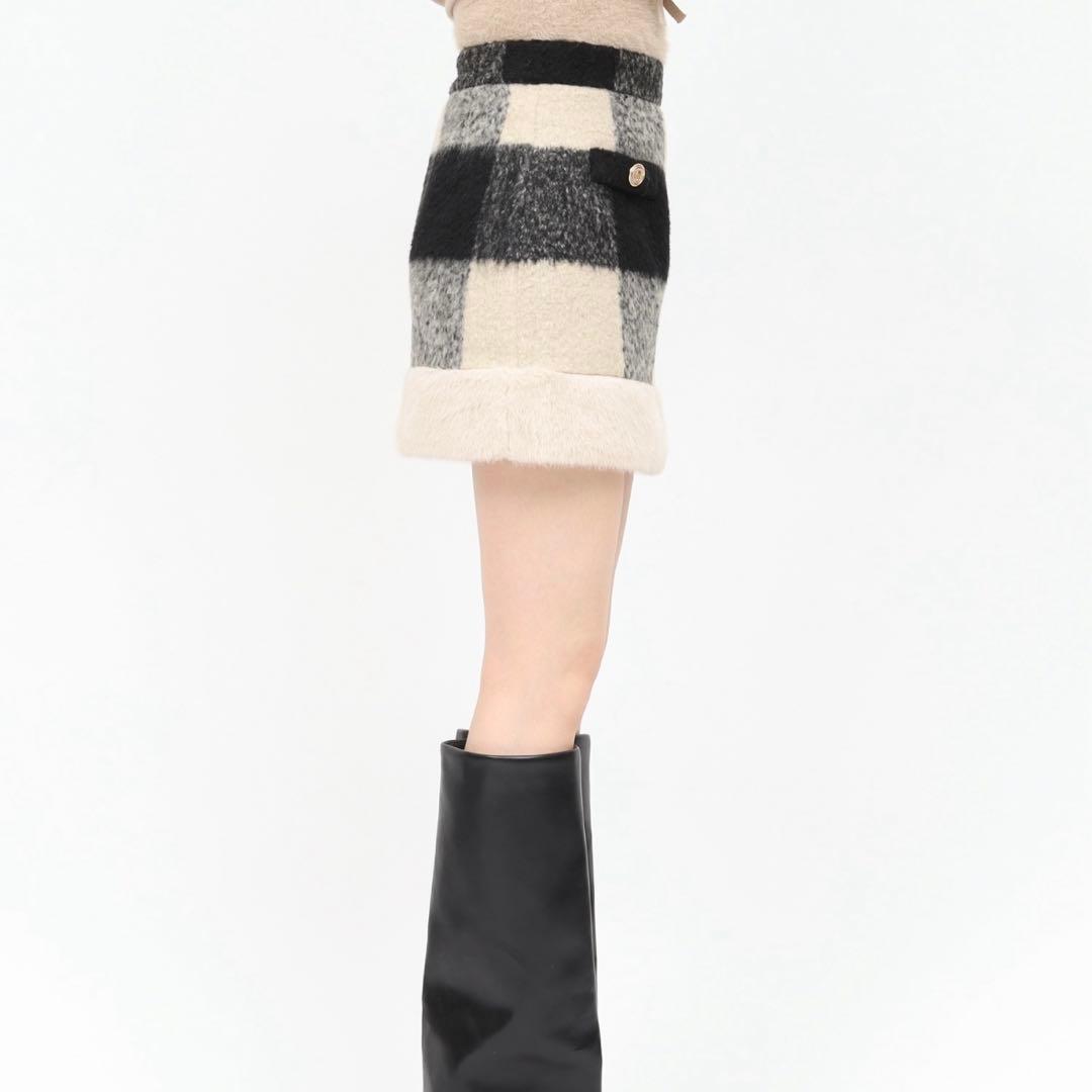 【新品タグ付き】 PARTY ヘムファータイトミニスカート