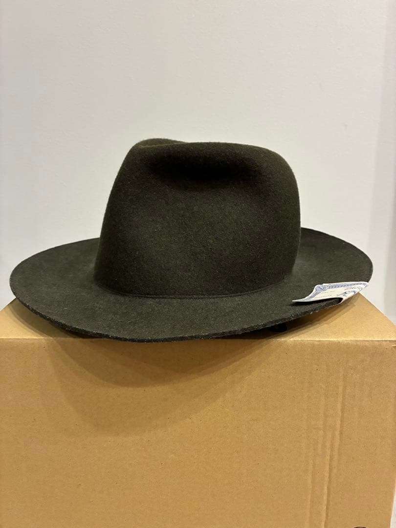 【美品】HWdog&co トラベラーハット　オリーブグリーン