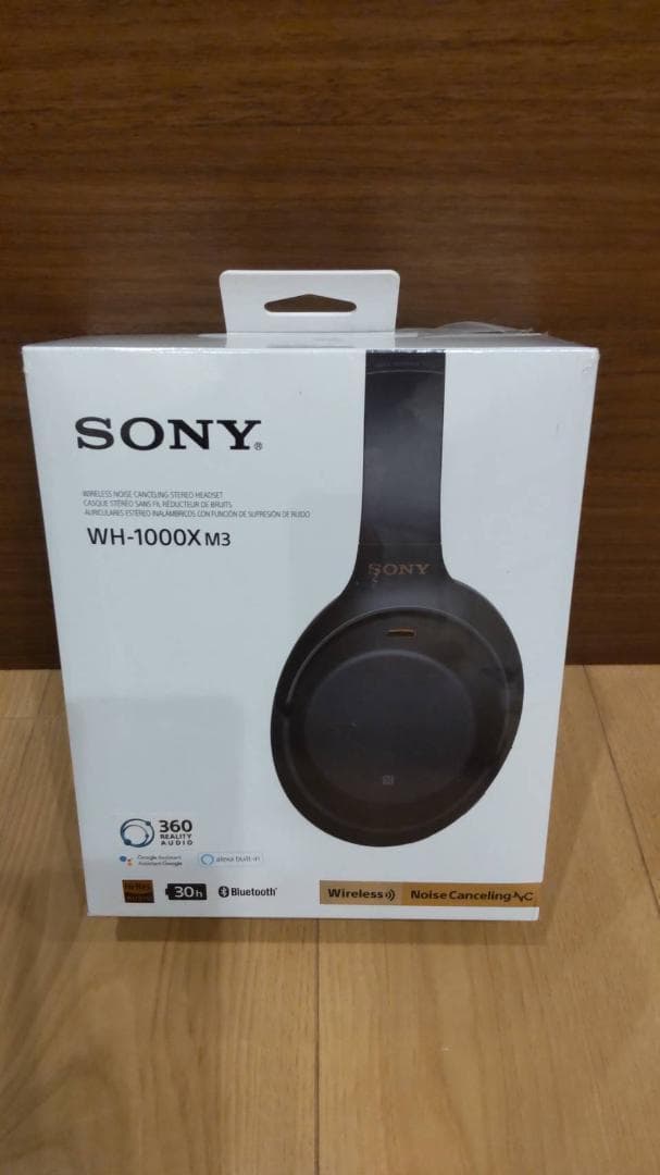 【新品未開封】SONY WH-1000X M3 ワイヤレスヘッドホン