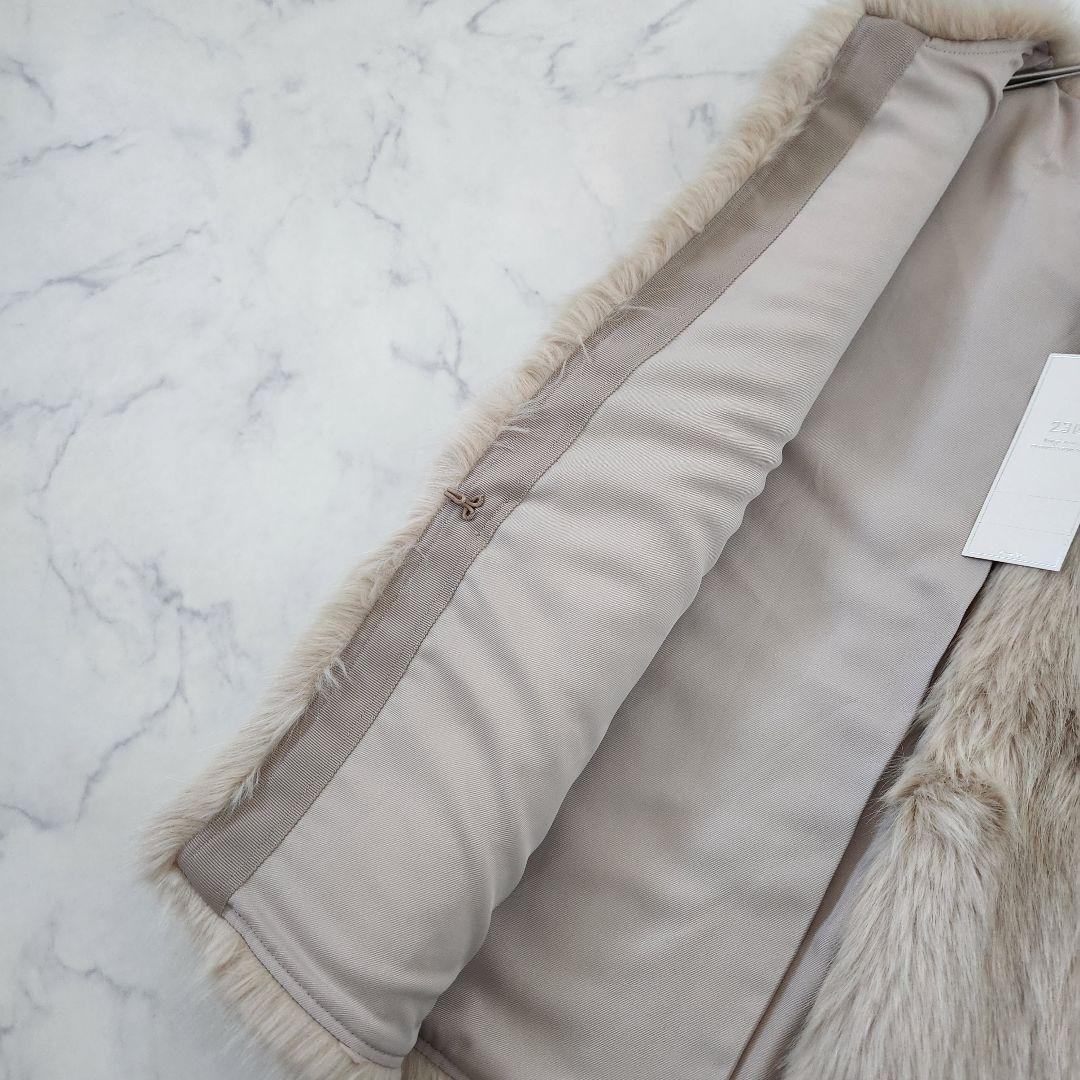 momo　新品✨23区 オンワード樫山 フェイクファー ベスト 38