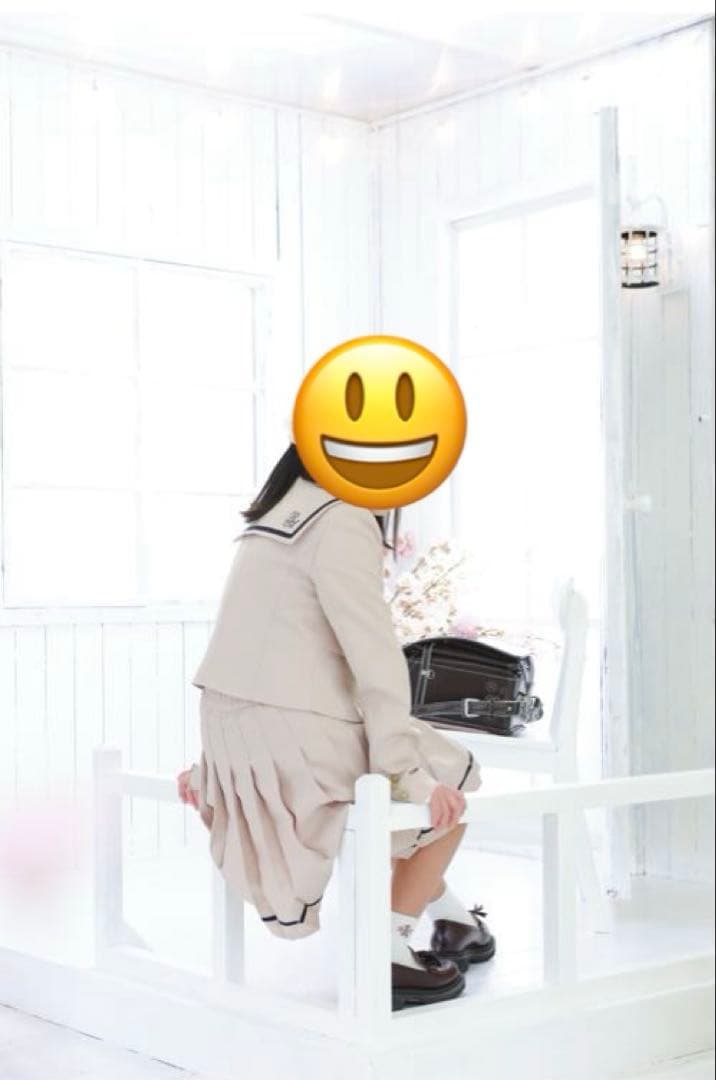 ベージュ 制服 スカート レピピアルマリオ