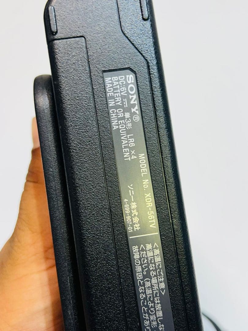 SONY デジタルラジオ XDR-56TV 動作品