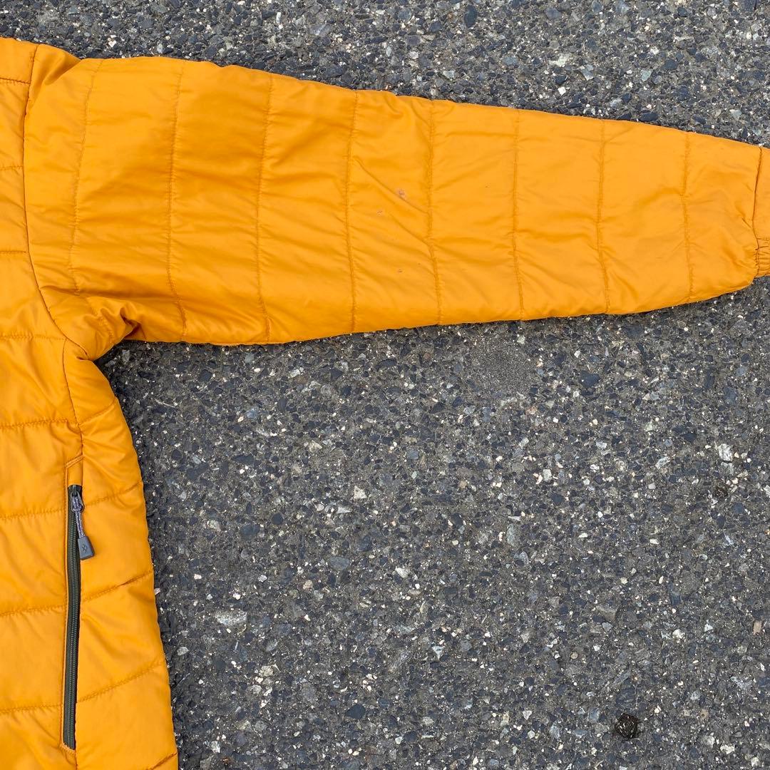 k*0様 mont-bell モンベル ダウンジャケット リバーシブル オレンジ