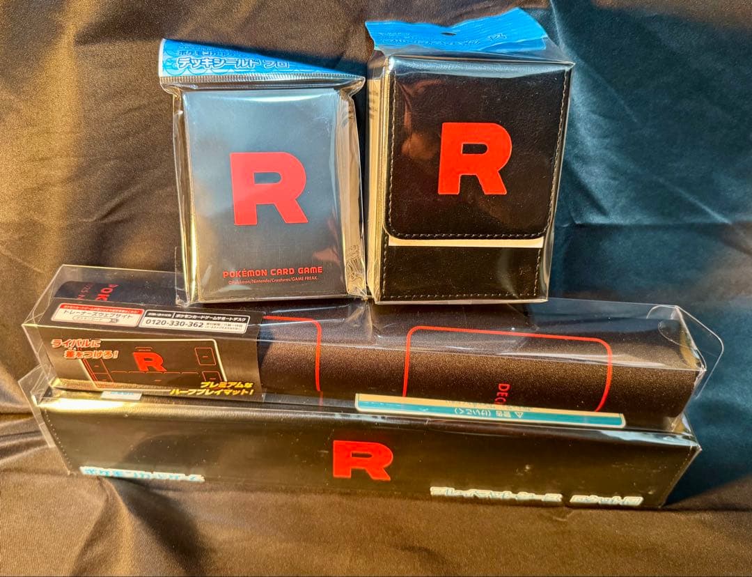 ポケモンカードゲーム ロケット団の栄光 ポケモンセンター サプライ 4点セット