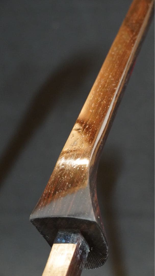 美型真壁古民家床柱縞黒檀三線　所有者様が40年前に入手　まずはご覧ください